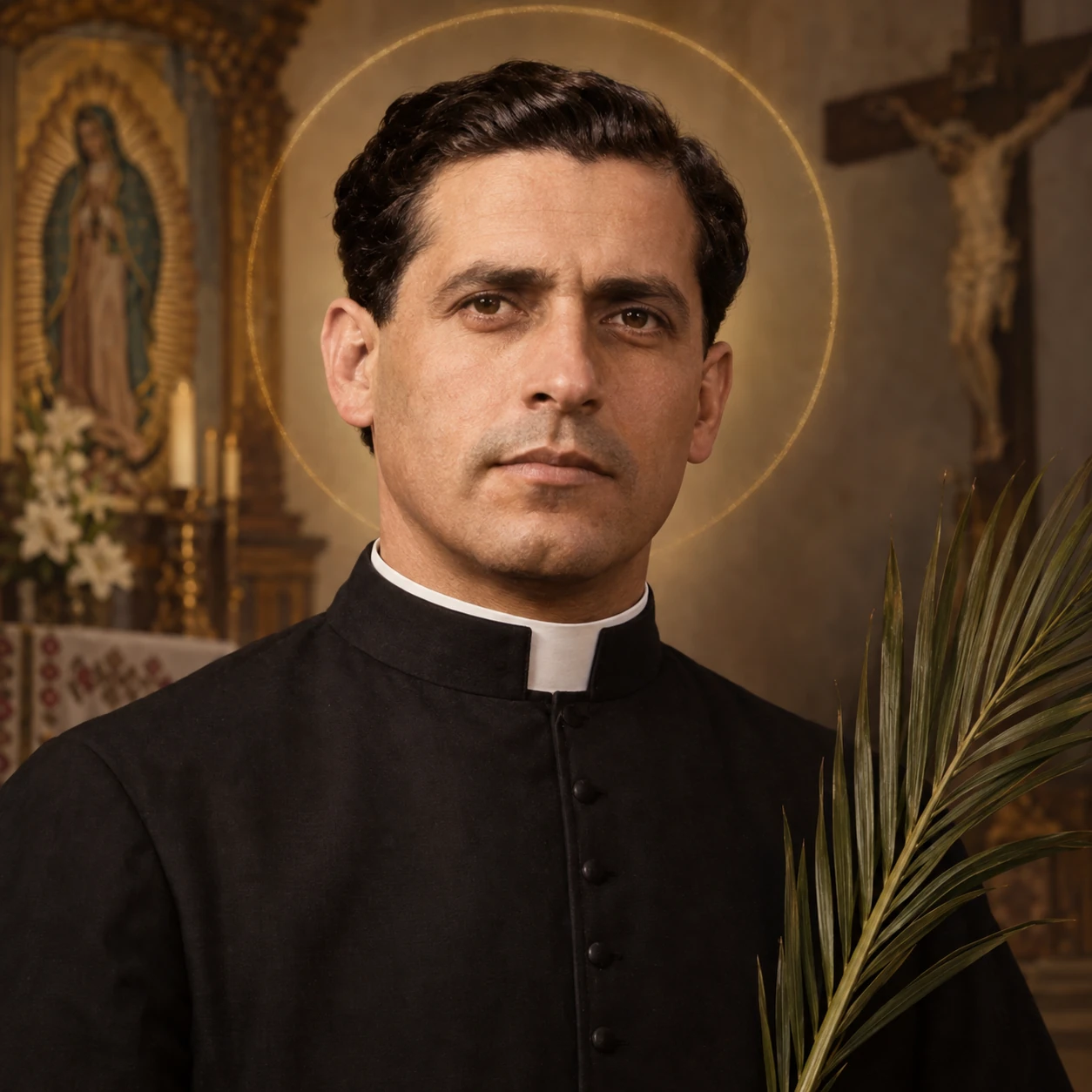 Retrato devocional de San José María Robles Hurtado