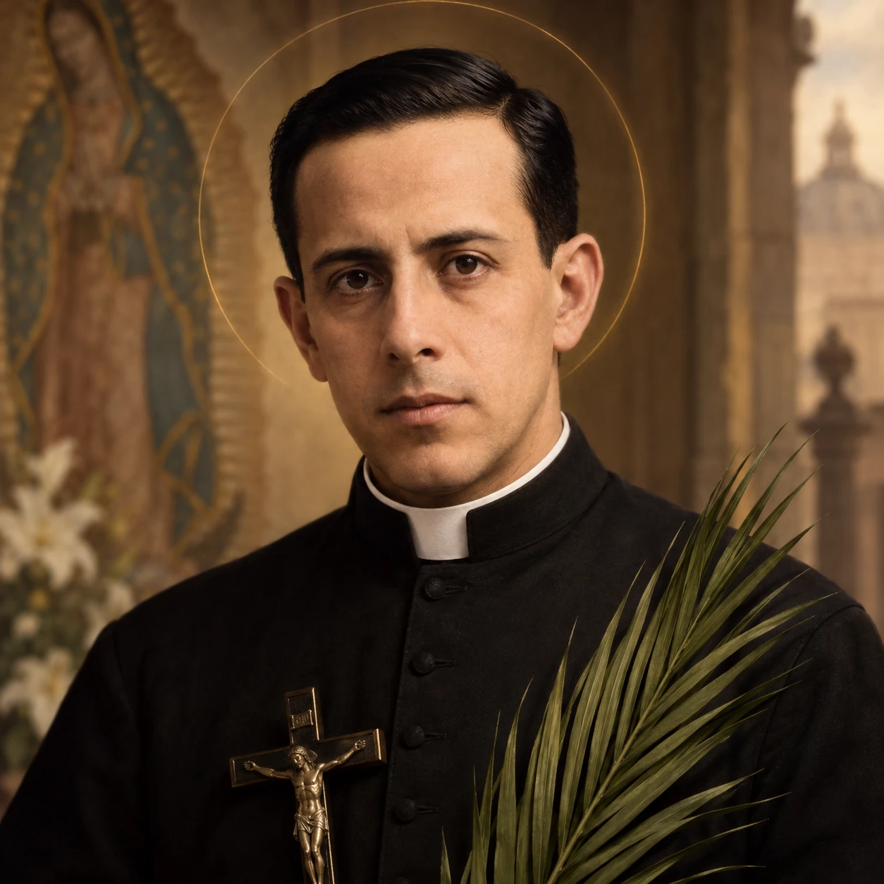 Retrato devocional del Beato Miguel Agustín Pro