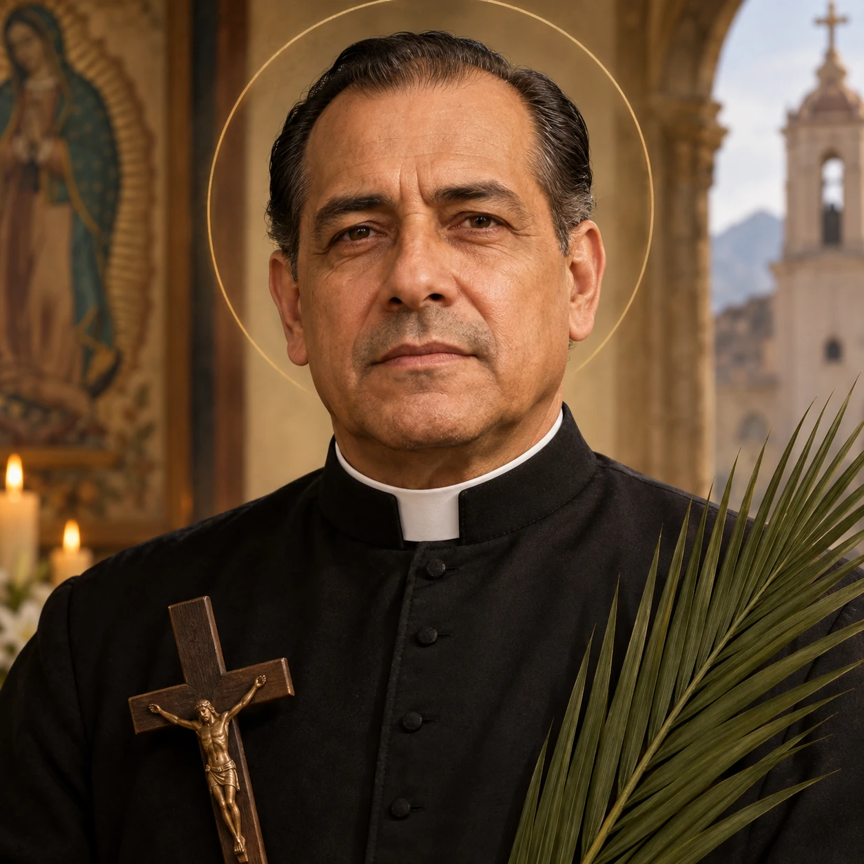 Retrato devocional de San Rodrigo Aguilar Alemán